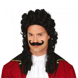 PARRUCCA CAPITANO PIRATA CON BAFFI IN CONFEZIONE