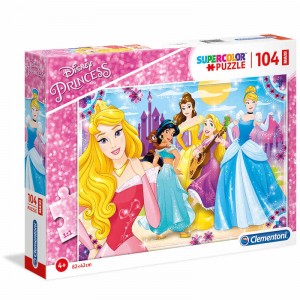 PUZZLE 104 MAXI PRINCESS CLEMENTONI