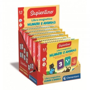LIBRO MAGNETICO NUMERI E ANIMALI CLEMENTONI