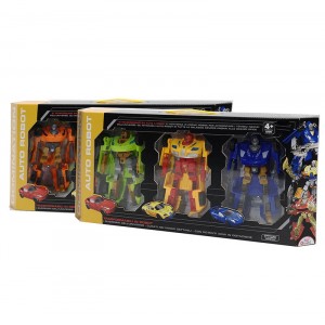 SET 3 ROBOT "DOMINATION" 2ASS H.15 CM