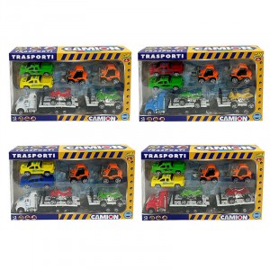 PORTAUTO CON AUTOMEZZI IN BOX