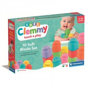 SOFT CLEMMY CONFEZIONE 10 MATTONCINI CLEMENTONI