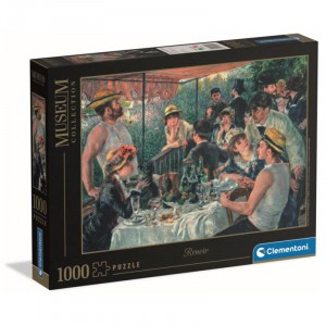 PUZZLE 1000 HQC MUSEUM RENOIR LUNCHEON OF THE BOAT CLEMENTONI