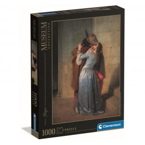 PUZZLE 1000 THE KISS - HAYEZ CLEMENTONI